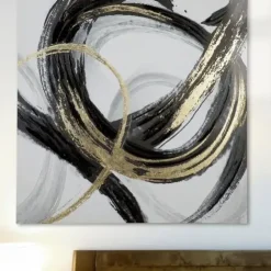 Leinwandbild auf Keilrahmen Curvatura 100×100 cm