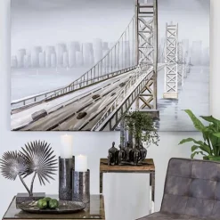 Leinwandbild Bridge 100×150 cm