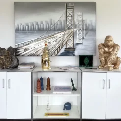 Leinwandbild Bridge 100×150 cm