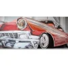Leinwandbild Classic Car 3D 80×180 cm