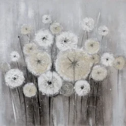 Leinwandbild Dandelion 100×100 cm