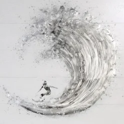 Leinwandbild Surfer 100×100 cm