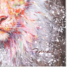Leinwandbild 2-teilig Wildlife 40×40 cm