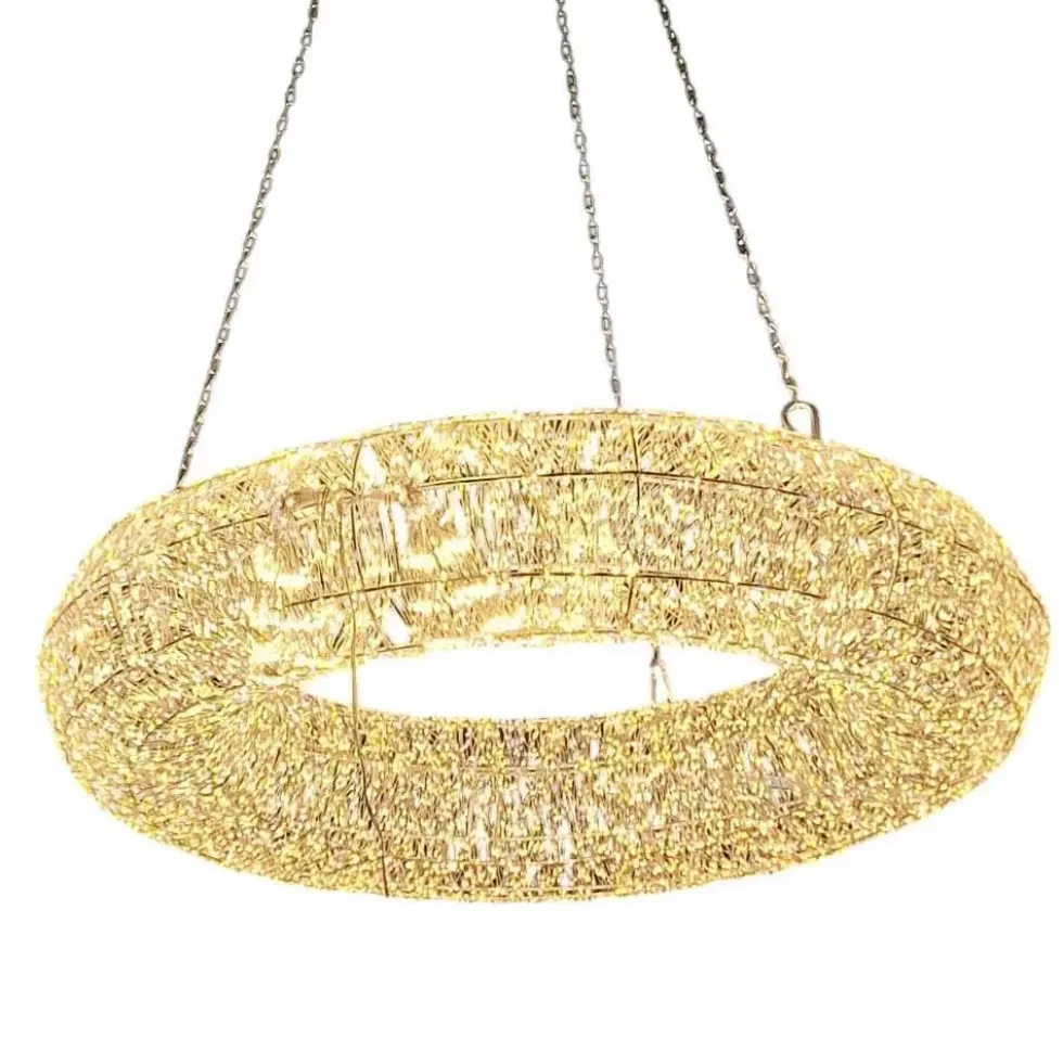 Lichterkranz LED Kranz outdoor SHINY warmweiß Durchmesser 55 cm