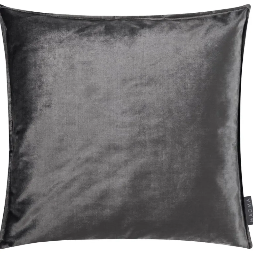 Magma Kissen anthrazit Shiny 45×45 cm