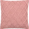Magma Kissen 45×45 cm Darcy rosé