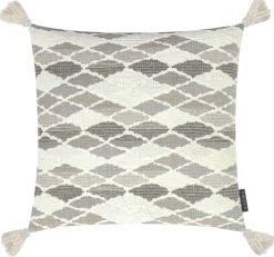 Magma Kissen 50×50 cm Naima grau