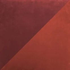 Magma Kissen 50×50 cm Samt Uni marsala