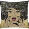 Magma Kissen Fame gelb 45×45 cm