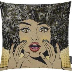 Magma Kissen Fame gelb 45×45 cm