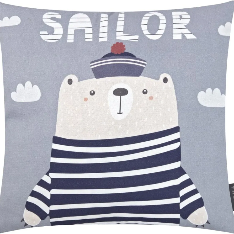 Magma Kissen SEAFRIENDS Seebär 45×45 cm