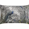 Magma Kissen VINTAGE BIRDS Pfau 40 x 60 cm