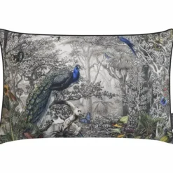Magma Kissen VINTAGE BIRDS Pfau 40 x 60 cm