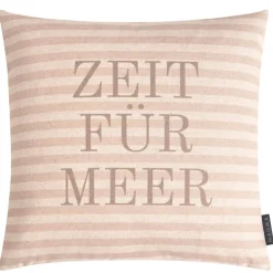 Magma Kissen Wellenzeit Zeit für Meer 45×45 cm