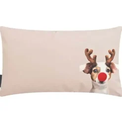 Magma Kissen XMAS DOGS beige 30 x 50 cm