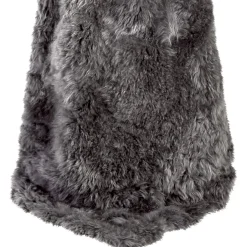 Magma Kuscheldecke Cashmere anthrazit 200×150 cm Echtfell