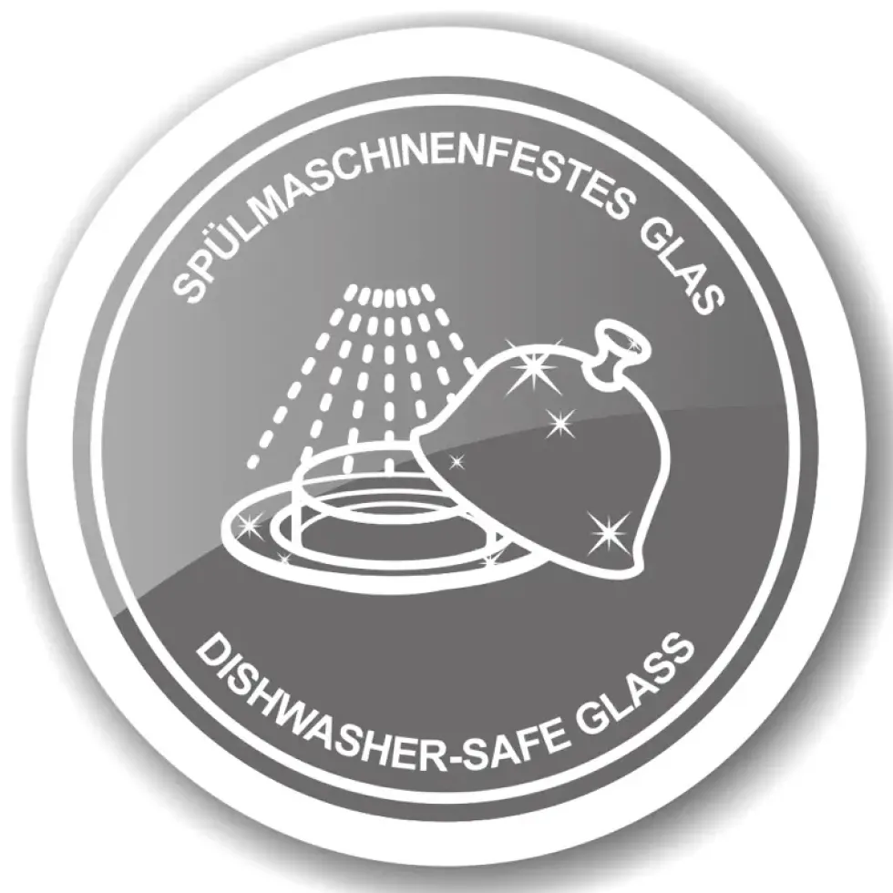 Marmeladenglas Kristallglas silber Jago Edzard D 10 cm