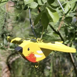 Meisenknödelhalter Futterspender Vögel – verschiedene Farben – Vogelvilla Höhe 9 cm
