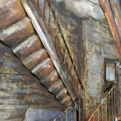 Metallbild 3D Mysterious Staircase 120×70 cm