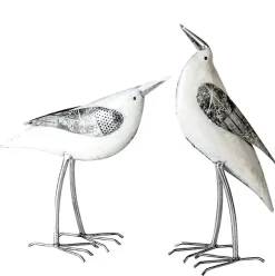 Metall Deko Figur Möwe Seabird