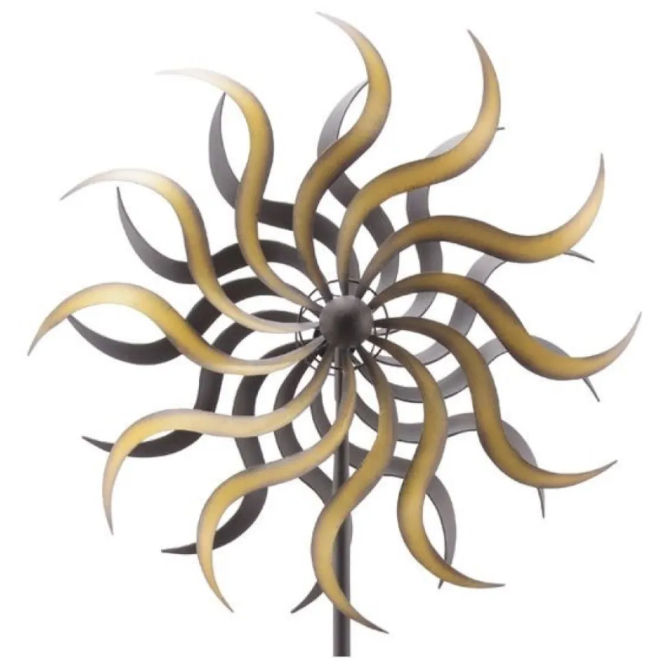 Metall Windrad Garten Art Ferro Höhe 180 cm