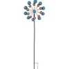 Metall Windrad Garten EMISFERO Höhe 124 cm