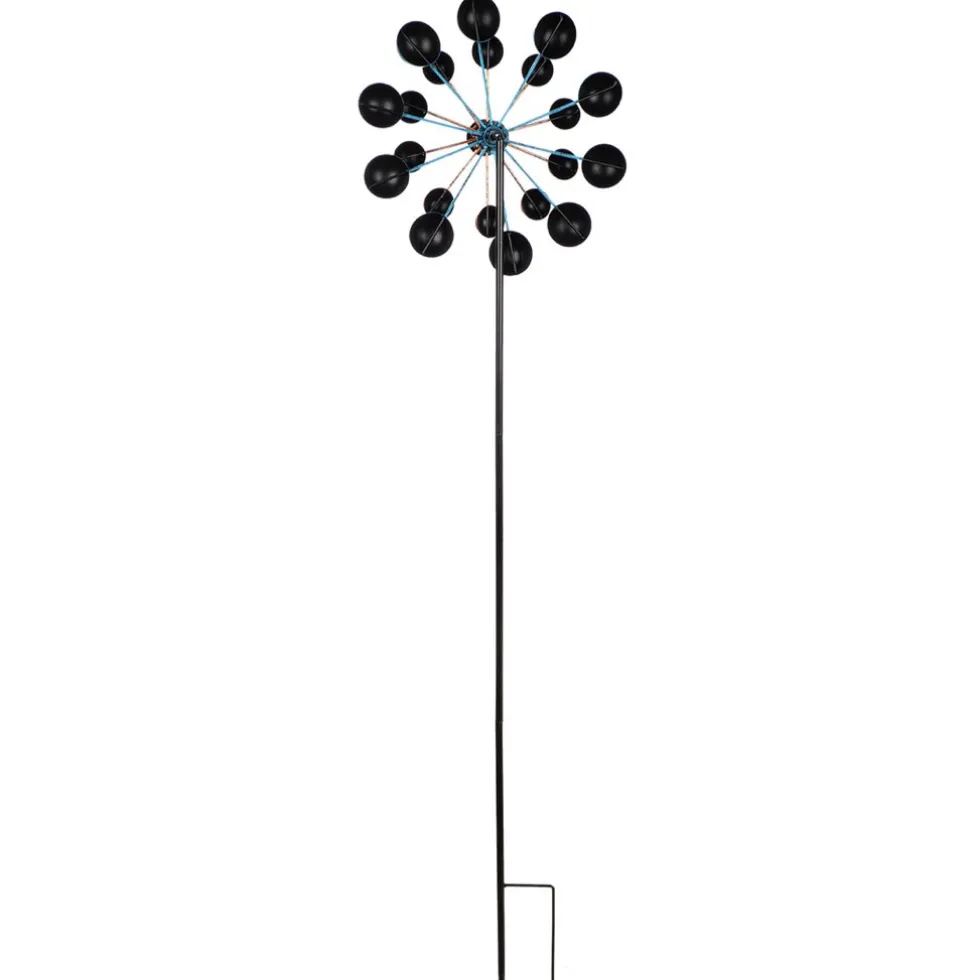 Metall Windrad Garten EMISFERO Höhe 124 cm