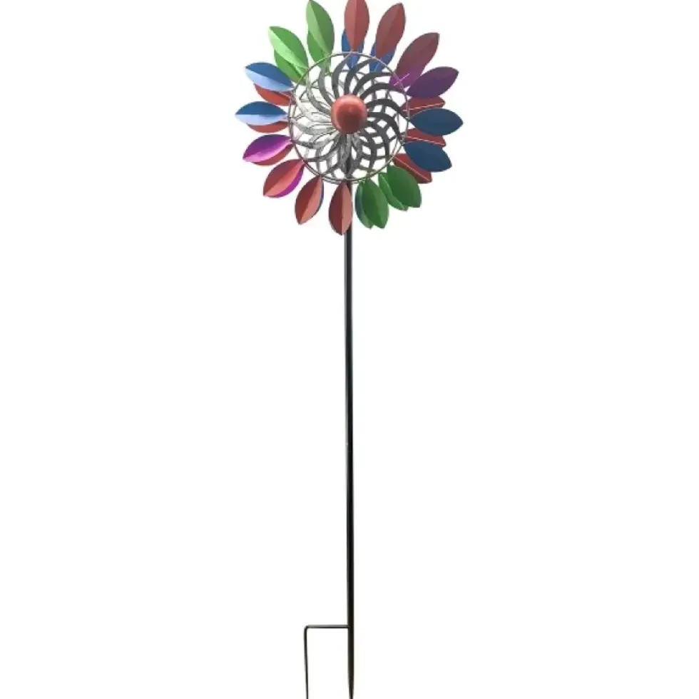 Metall Windrad Garten MARGIT Art Ferro Höhe 130 cm