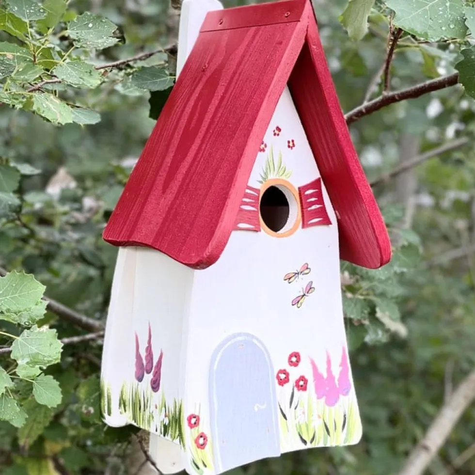 Nistkasten hängend STARENKASTEN Vogelvilla Höhe 55 cm