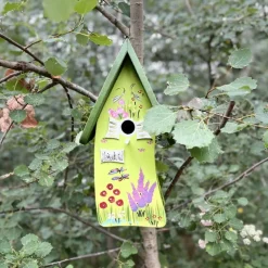 Nistkasten zum Aufhängen MEISENKASTEN Vogelvilla Höhe 44 cm