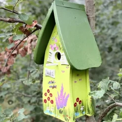 Nistkasten zum Aufhängen MEISENKASTEN Vogelvilla Höhe 44 cm