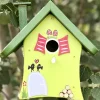 Nistkasten zum Aufhängen Waldhütte Vogelvilla Höhe 24 cm