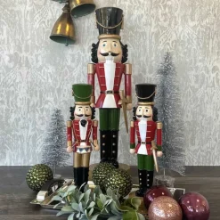 Nussknacker Figur mit Schwert Höhe 64 cm