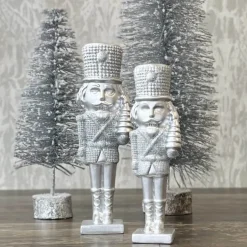 Nussknacker Figur silber Figaro Kaheku