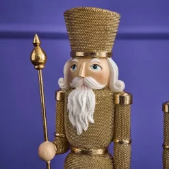 Nussknacker gold 2er Set Werner Voß Höhe 31 cm