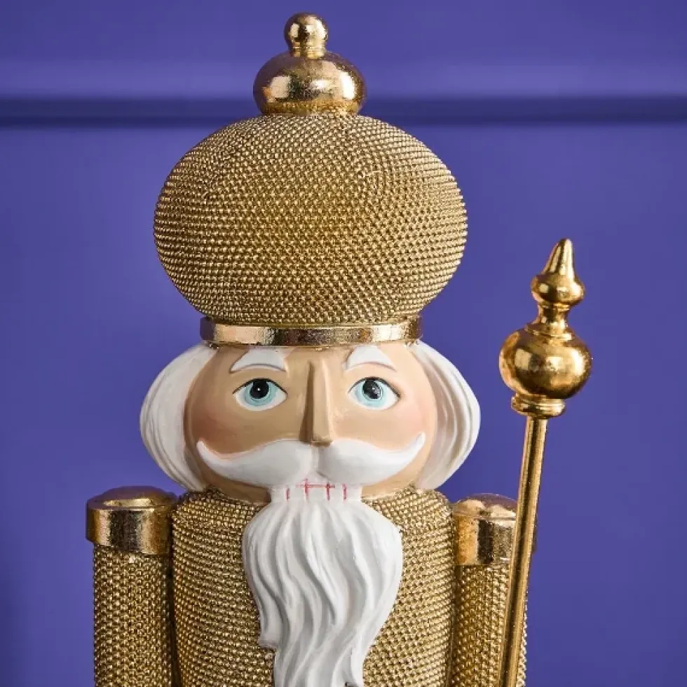 Nussknacker gold 2er Set Werner Voß Höhe 31 cm