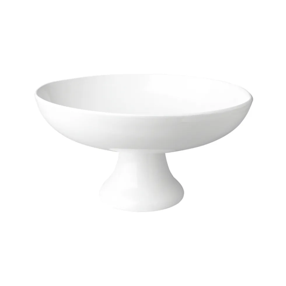 Obstschale mit Fuß ASA weiß Grande D 21 cm