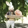 Osterdeko Hase Berry mit Schale Werner Voß Höhe 30 cm
