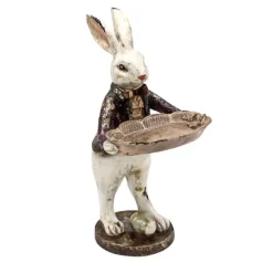Osterdeko Hase Berry mit Schale Werner Voß Höhe 30 cm