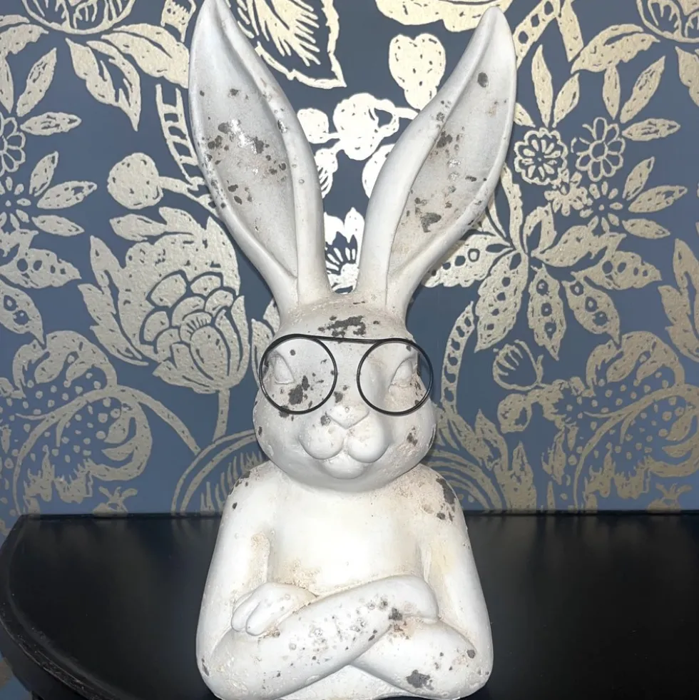 Osterdeko Hasenbüste Elias Casablanca Höhe 39 cm