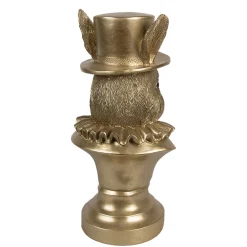 Osterhase Deko Hasenbüste gold Clayre & Eef Höhe 35 cm