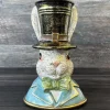 Osterhase Deko Hasenbüste Hase mit Zylinder Clayre & Eef H 29 cm