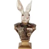 Osterhase Deko Hasenbüste Hase in Uniform Clayre & Eef