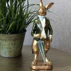 Osterhase Deko Henning Werner Voß Höhe 33 cm