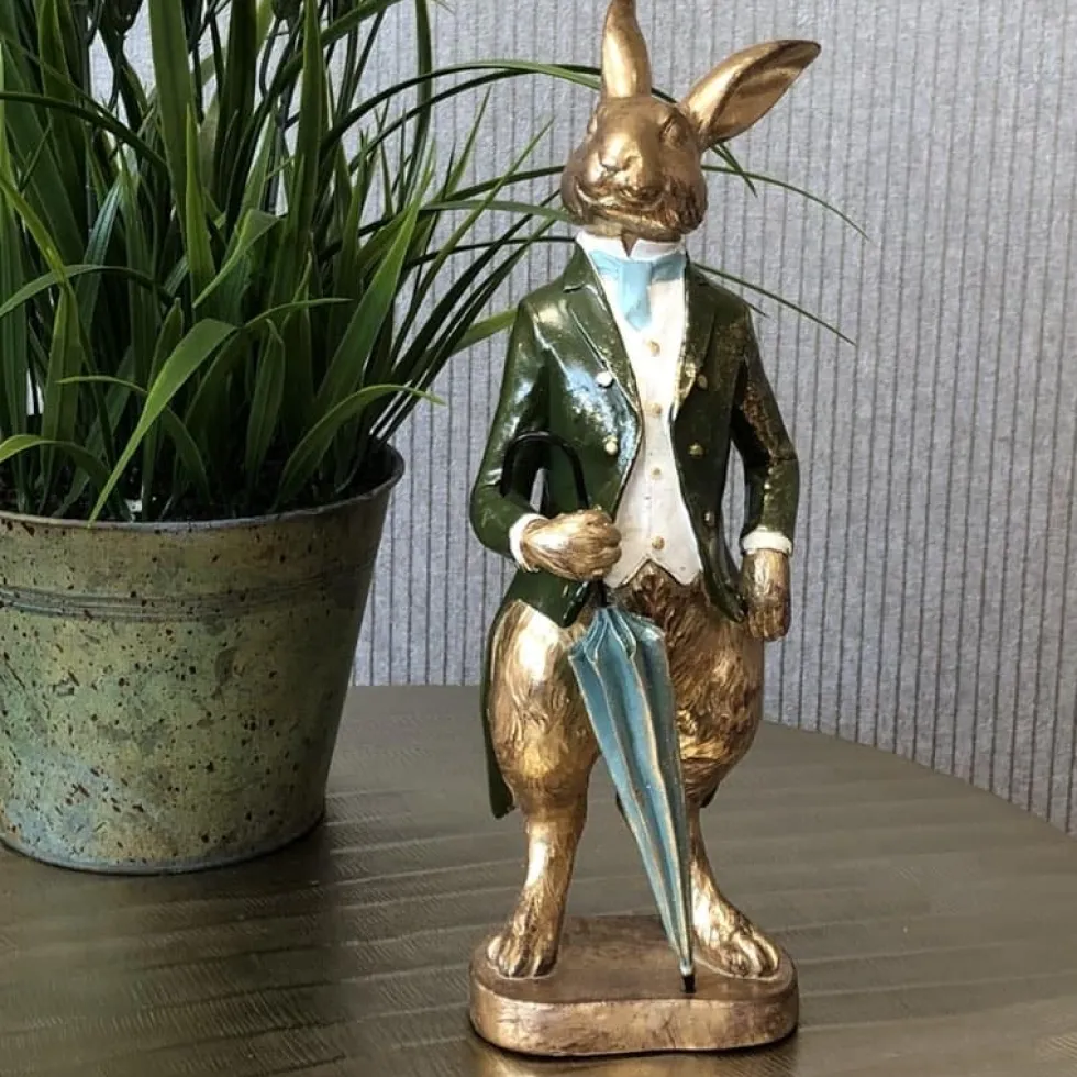 Osterhase Deko Henning Werner Voß Höhe 33 cm