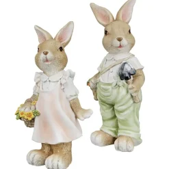 Osterhasen Deko 2er Set Hanna & Hendrik Casablanca Höhe 27 cm