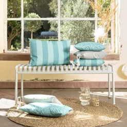 Outdoor Kissen Magma Haiti Streifen 40×40 cm