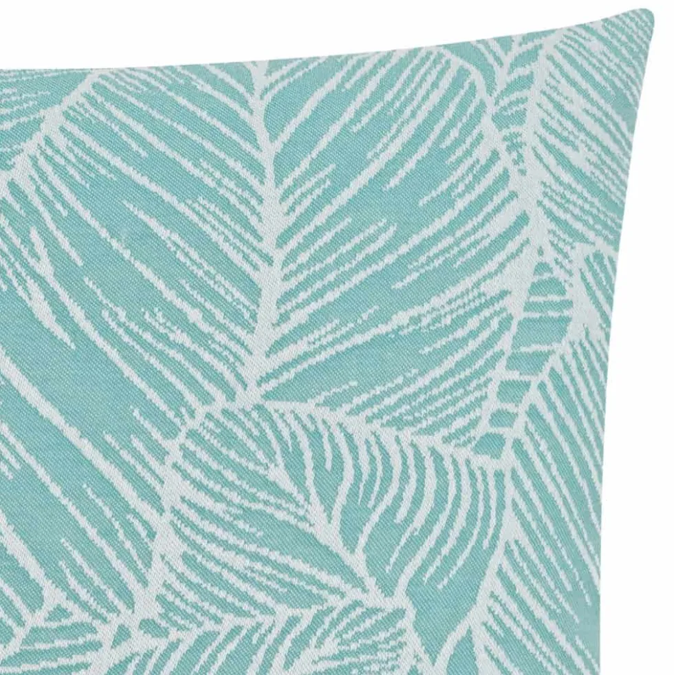 Outdoor Kissen Magma Madeira türkis 50×50 cm