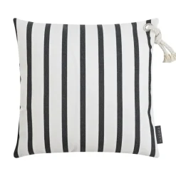 Outdoor Kissen Magma Malta schwarz 40×40 cm
