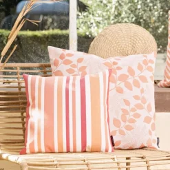 Outdoor Kissen Magma MARBELLA orange 40 x 40 cm